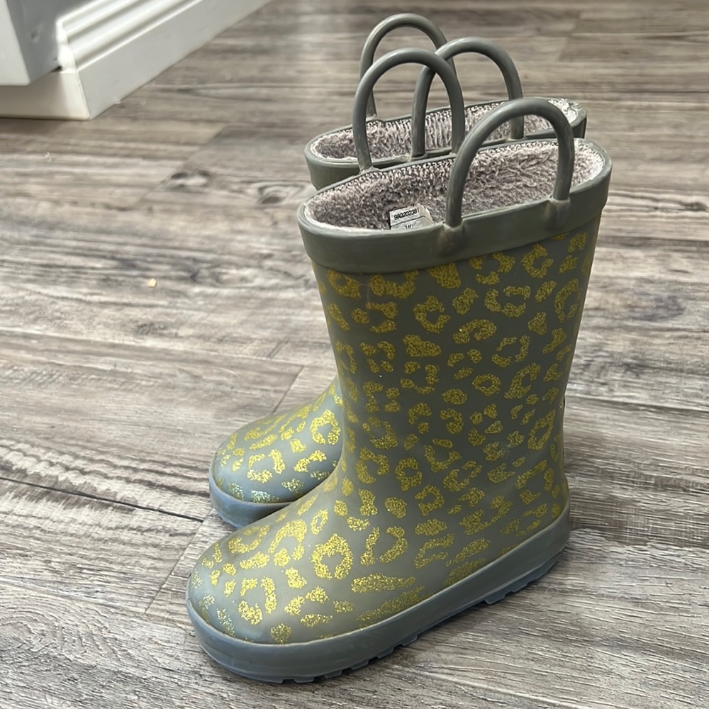 Western Chief Toddler Girl Cheetah Rainboots